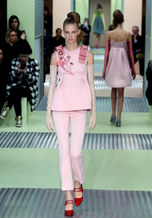 60s are back: Prada Fall-Winter 2015/2016 women's collection