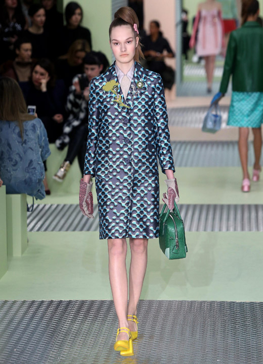 60s are back: Prada Fall-Winter 2015/2016 women's collection