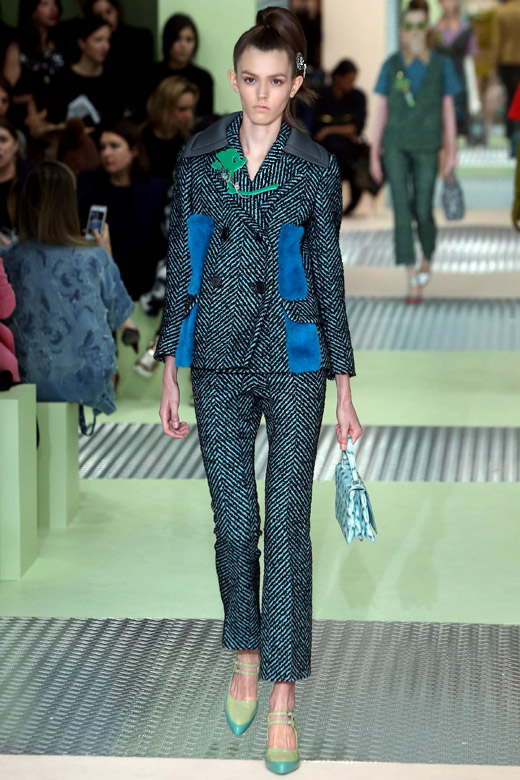 60s are back: Prada Fall-Winter 2015/2016 women's collection