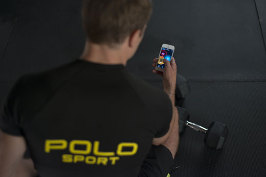 Ralph Lauren launches polotech smartshirt with groundbreaking adaptive workout app