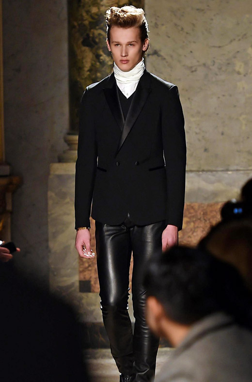 Roberto Cavalli Fall-Winter 2015/2016 collection at Milan men's fashion week