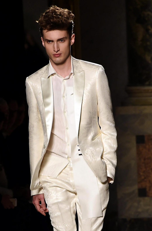 Roberto Cavalli Fall-Winter 2015/2016 collection at Milan men's fashion week