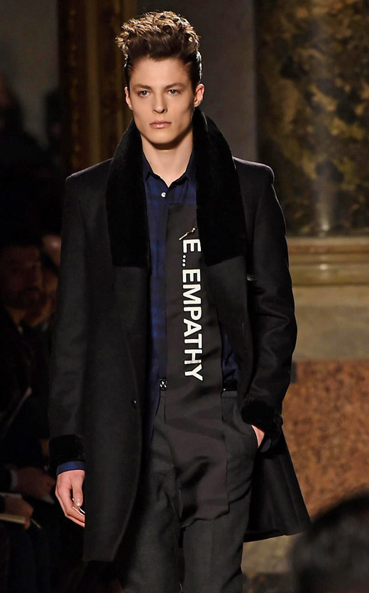 Roberto Cavalli Fall-Winter 2015/2016 collection at Milan men's fashion week