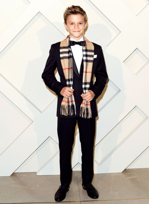 Romeo Beckham style