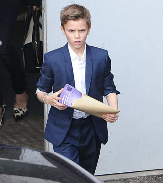 Romeo Beckham style