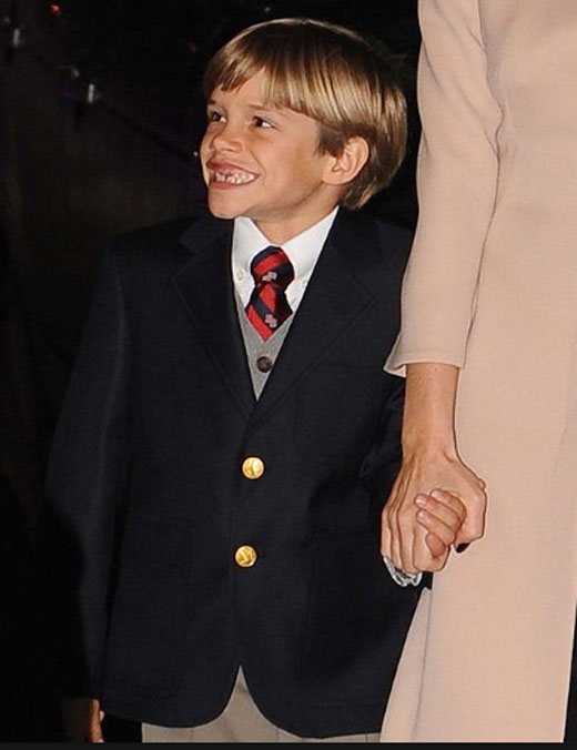 Romeo Beckham style