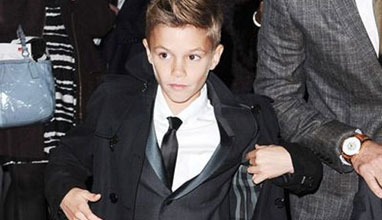 Romeo Beckham style