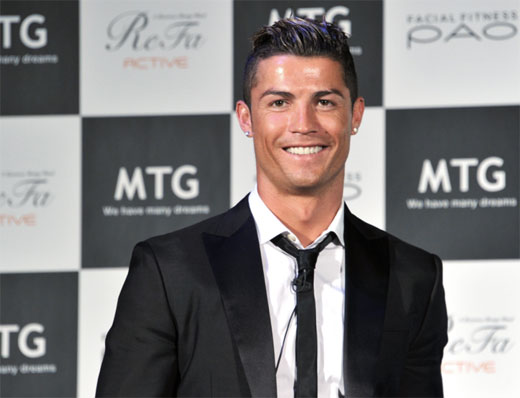 Football player Cristiano Ronaldo's collaboration with fashion designer  Richard Chai