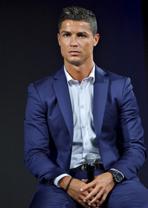 Cristiano Ronaldo's Fashion Evolution Includes Sharp Suits & Shoes