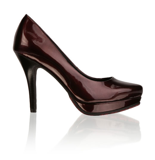 Wine red - the new shoes color