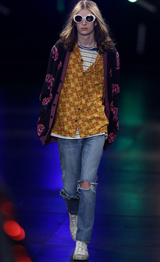 'Surf Sound' - Saint Laurent Spring-Summer 2016 menswear collection