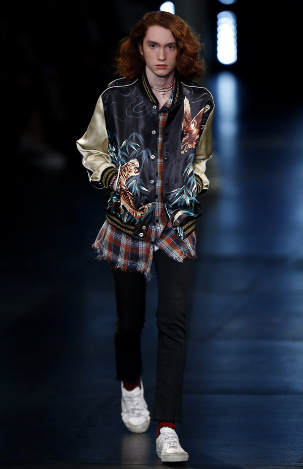 'Surf Sound' - Saint Laurent Spring-Summer 2016 menswear collection