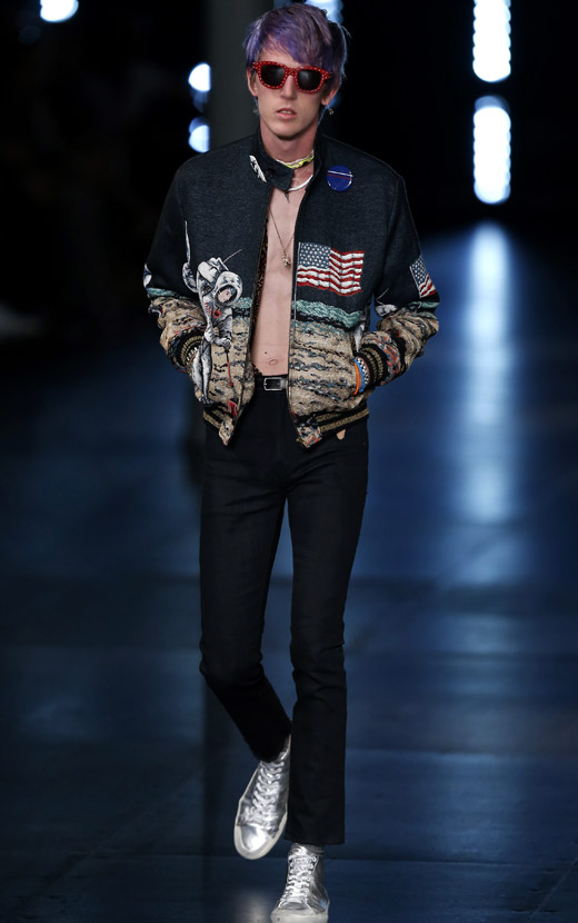 'Surf Sound' - Saint Laurent Spring-Summer 2016 menswear collection