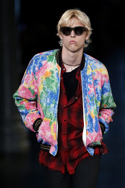 'Surf Sound' - Saint Laurent Spring-Summer 2016 menswear collection