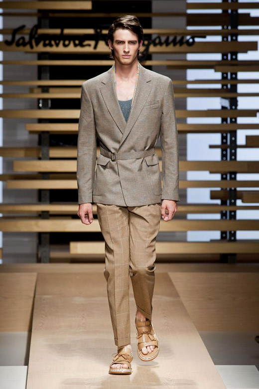 Salvatore Ferragamo Spring-Summer 2015 menswear collection