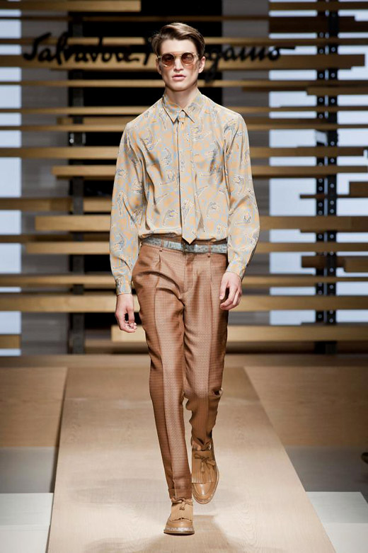 Salvatore Ferragamo Spring-Summer 2015 menswear collection