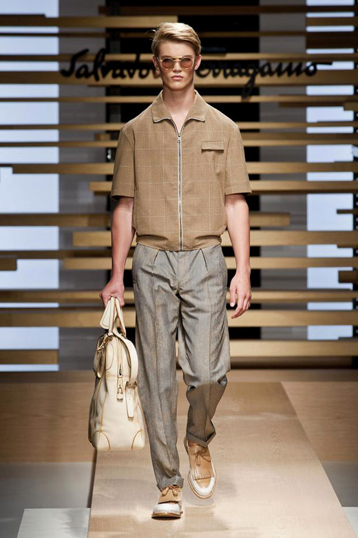 Salvatore Ferragamo Spring-Summer 2015 menswear collection