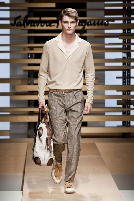 Salvatore Ferragamo Spring-Summer 2015 menswear collection