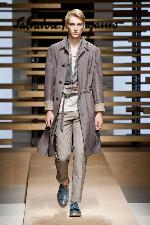 Salvatore Ferragamo Spring-Summer 2015 menswear collection