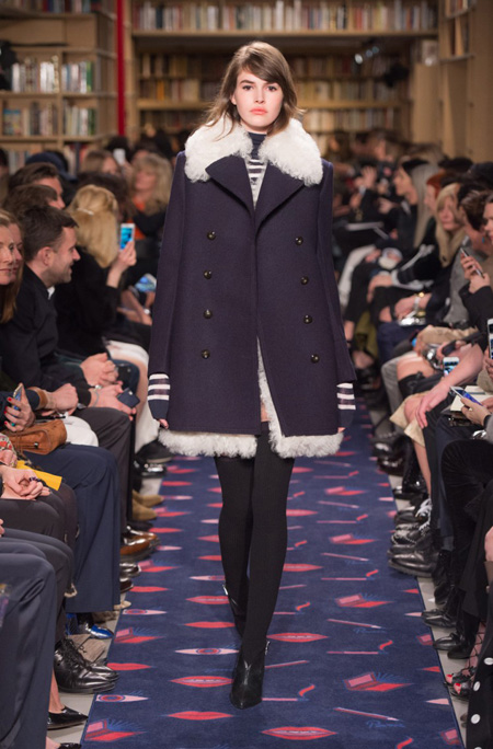 Sonia Rykiel Autumn/Winter 2015 collection at Paris Fashion Week