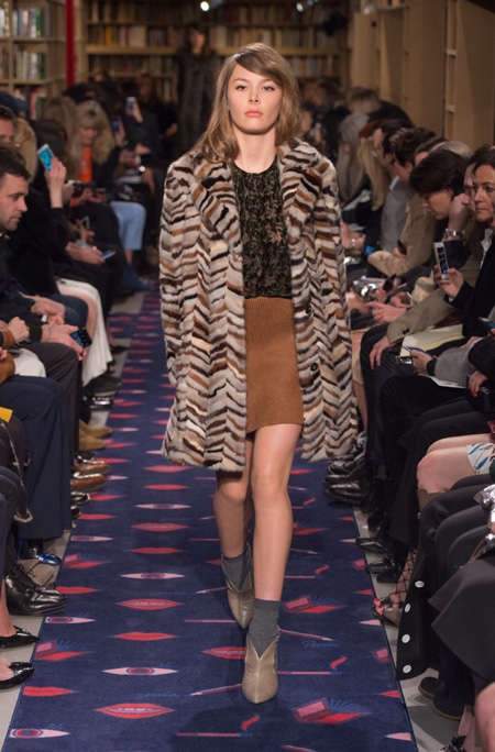 Sonia Rykiel Autumn/Winter 2015 collection at Paris Fashion Week