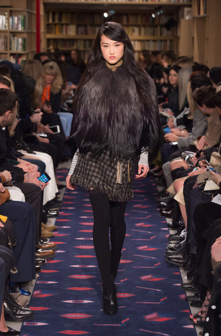 Sonia Rykiel Autumn/Winter 2015 collection at Paris Fashion Week