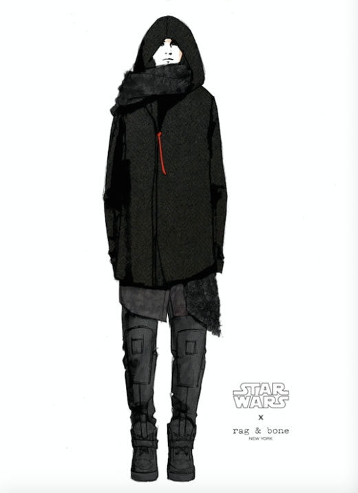 An interesting collaboration between Disney and designers for 'Star Wars: The Force Awakens'