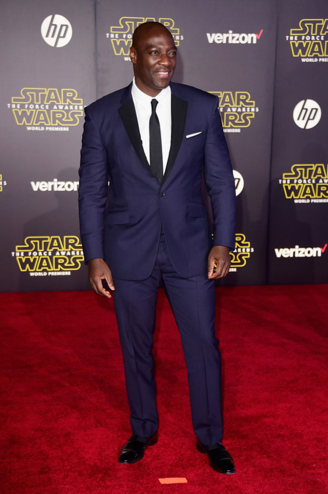 How the stars were dressed during the Star Wars: The Force Awakens premiere