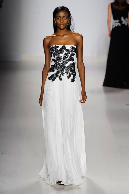 Tadashi Shoji presented Fall/Winter 2015-2016 collection during MBFW New York