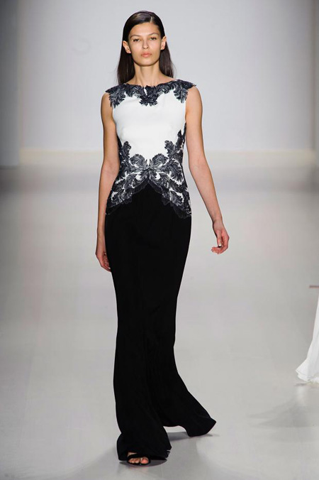 Tadashi Shoji presented Fall/Winter 2015-2016 collection during MBFW ...