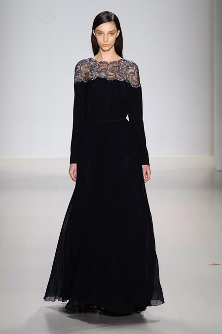 Tadashi Shoji presented Fall/Winter 2015-2016 collection during MBFW New York