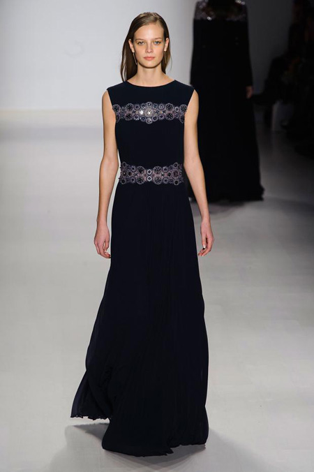 Tadashi Shoji presented Fall/Winter 2015-2016 collection during MBFW ...