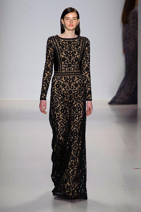 Tadashi Shoji presented Fall/Winter 2015-2016 collection during MBFW New York