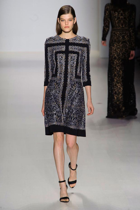 Tadashi Shoji presented Fall/Winter 2015-2016 collection during MBFW New York