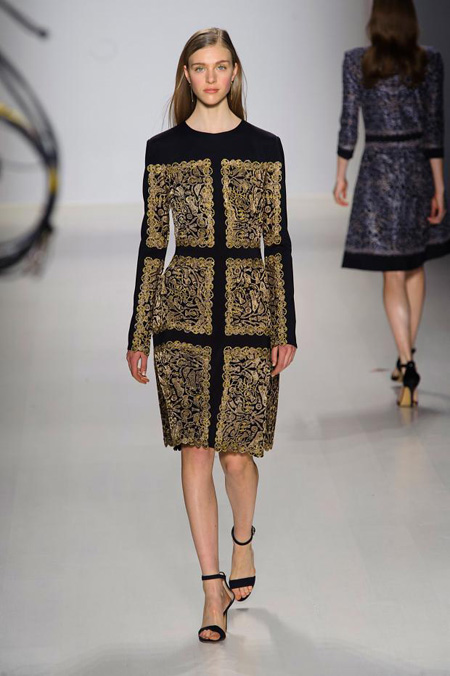 Tadashi Shoji presented Fall/Winter 2015-2016 collection during MBFW New York