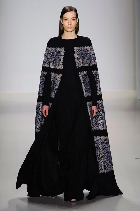 Tadashi Shoji presented Fall/Winter 2015-2016 collection during MBFW ...