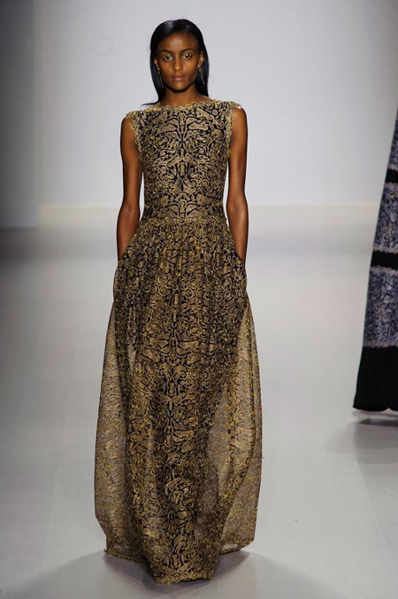 Tadashi Shoji presented Fall/Winter 2015-2016 collection during MBFW New York