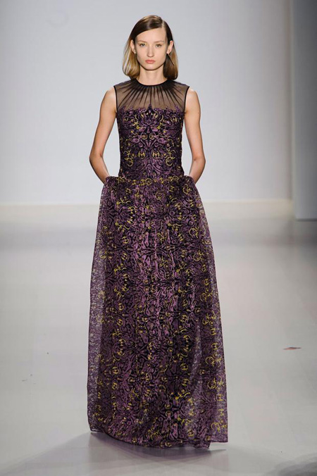 Tadashi Shoji presented Fall/Winter 2015-2016 collection during MBFW New York