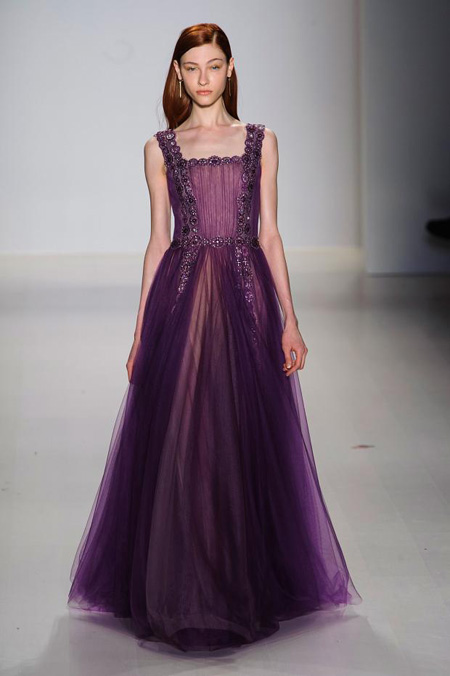 Tadashi Shoji presented Fall/Winter 2015-2016 collection during MBFW New York