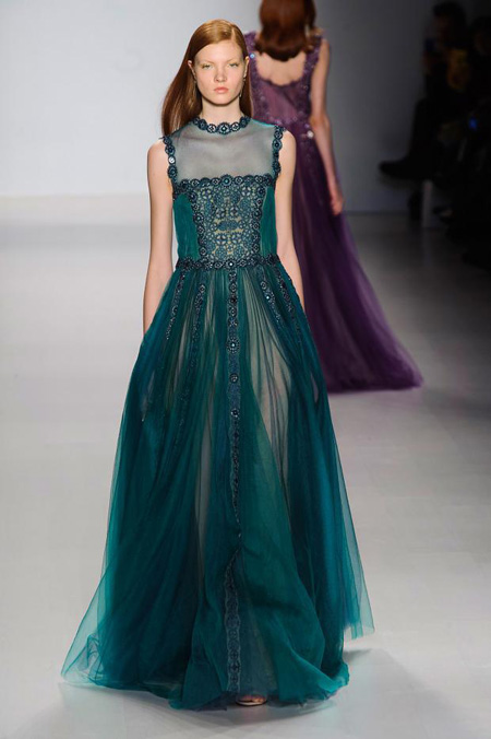 Tadashi Shoji presented Fall/Winter 2015-2016 collection during MBFW New York