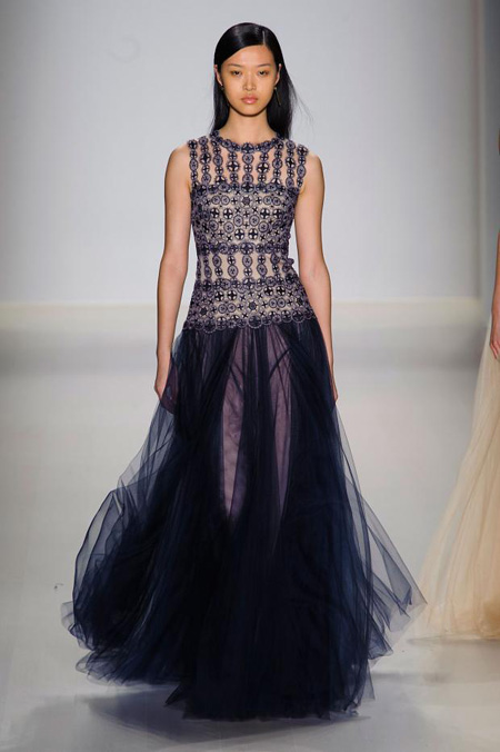 Tadashi Shoji presented Fall/Winter 2015-2016 collection during MBFW ...