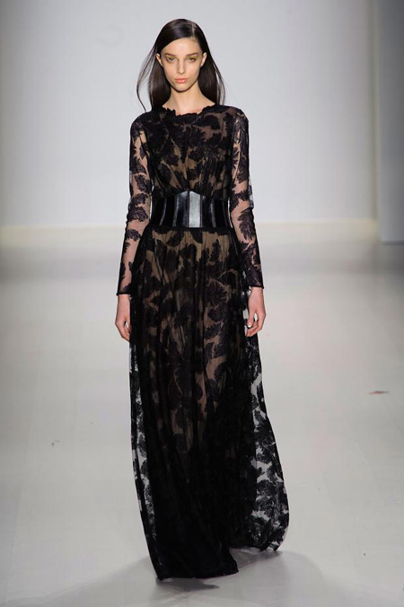 Tadashi Shoji presented Fall/Winter 2015-2016 collection during MBFW New York