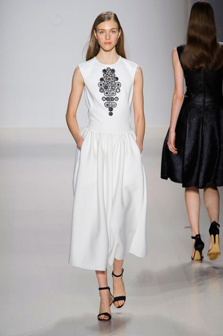 Tadashi Shoji presented Fall/Winter 2015-2016 collection during MBFW New York