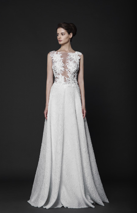 Abstract roses by Tony Ward Bridal 2016 collection