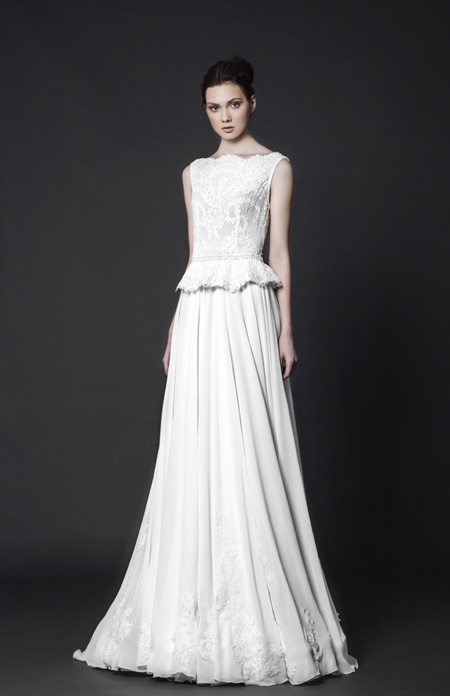 Abstract roses by Tony Ward Bridal 2016 collection