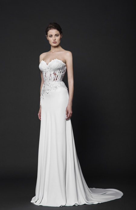 Abstract roses by Tony Ward Bridal 2016 collection