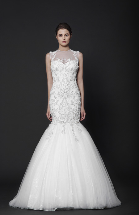 Abstract roses by Tony Ward Bridal 2016 collection