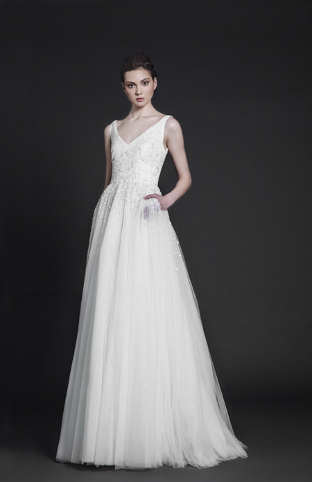 Abstract roses by Tony Ward Bridal 2016 collection