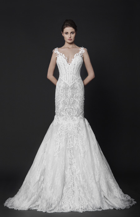 Abstract roses by Tony Ward Bridal 2016 collection