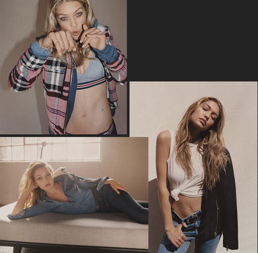 Topshop Autumn/Winter 2015 campaign starring Gigi Hadid